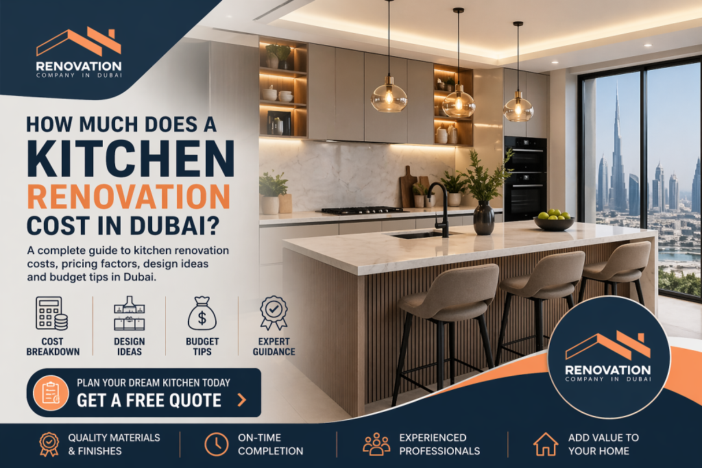 How Much Does a Kitchen Renovation Cost in Dubai