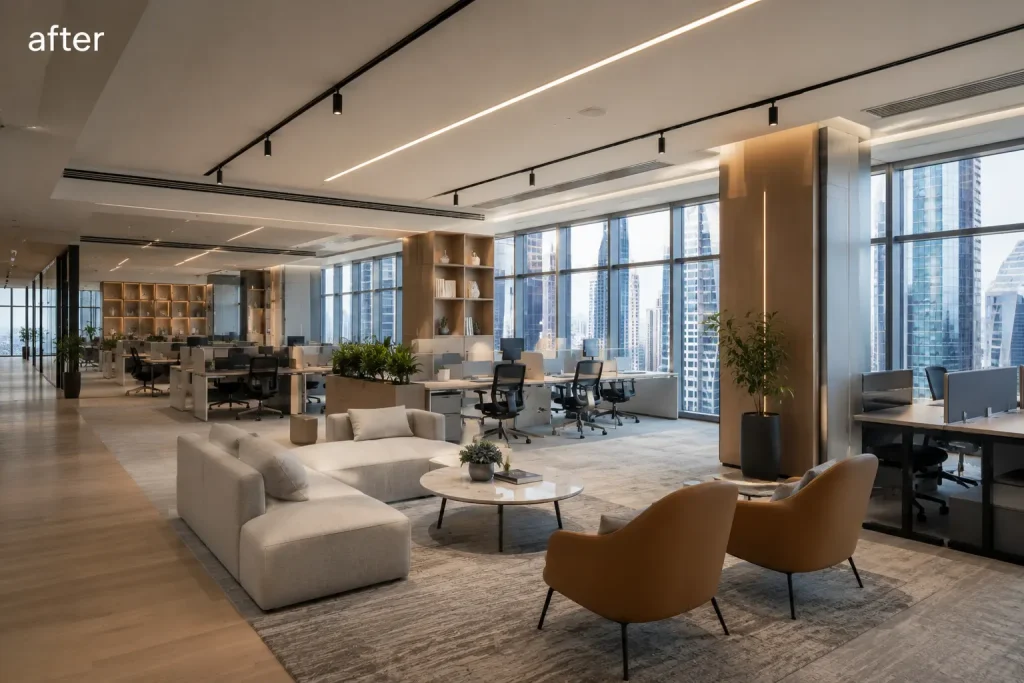 office fit out after