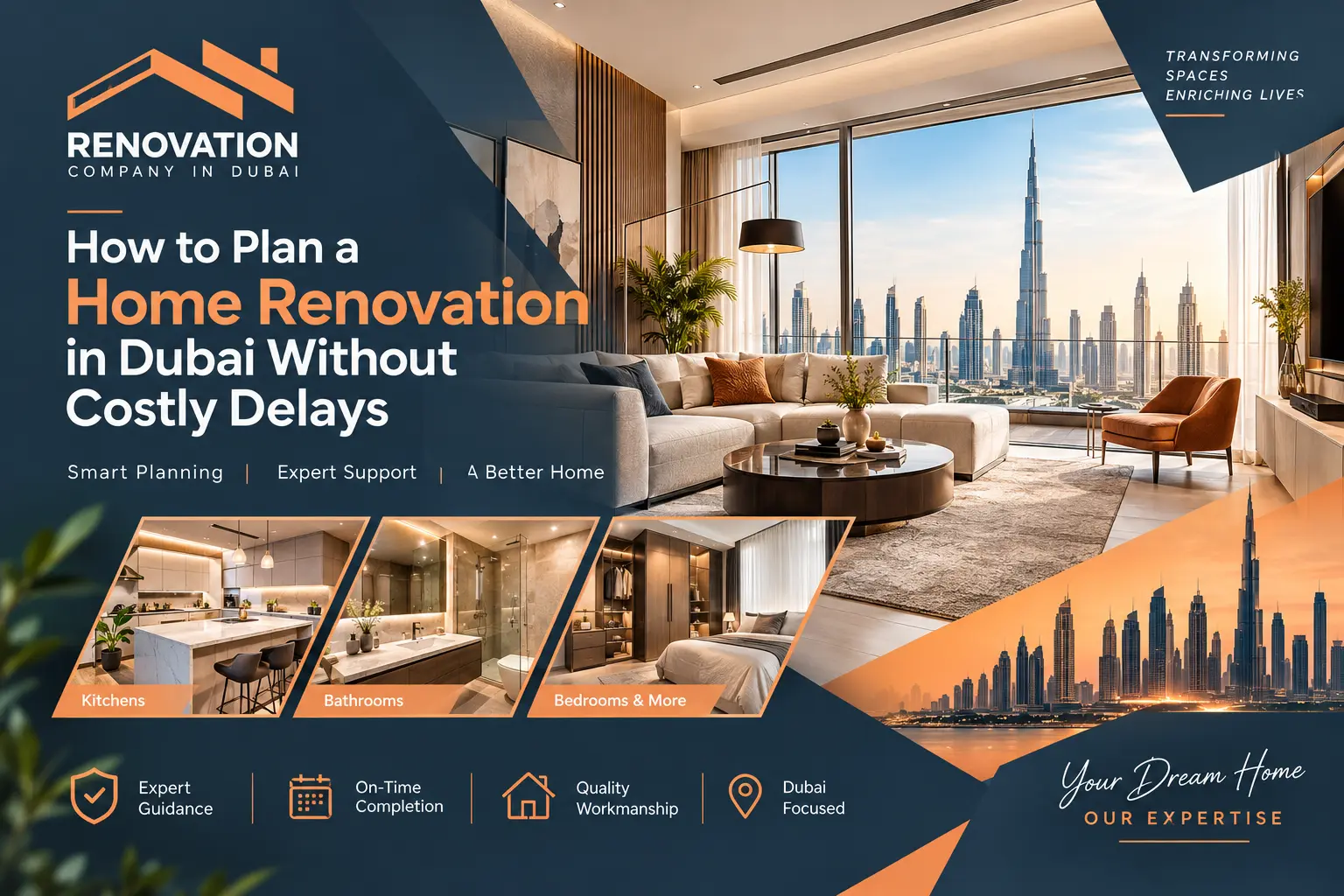 How to Plan a Home Renovation in Dubai Without Costly Delays